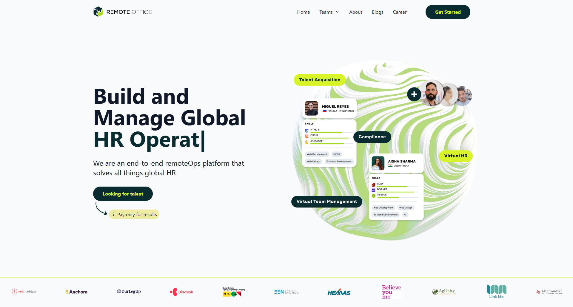 Protfolio: Remort office clone